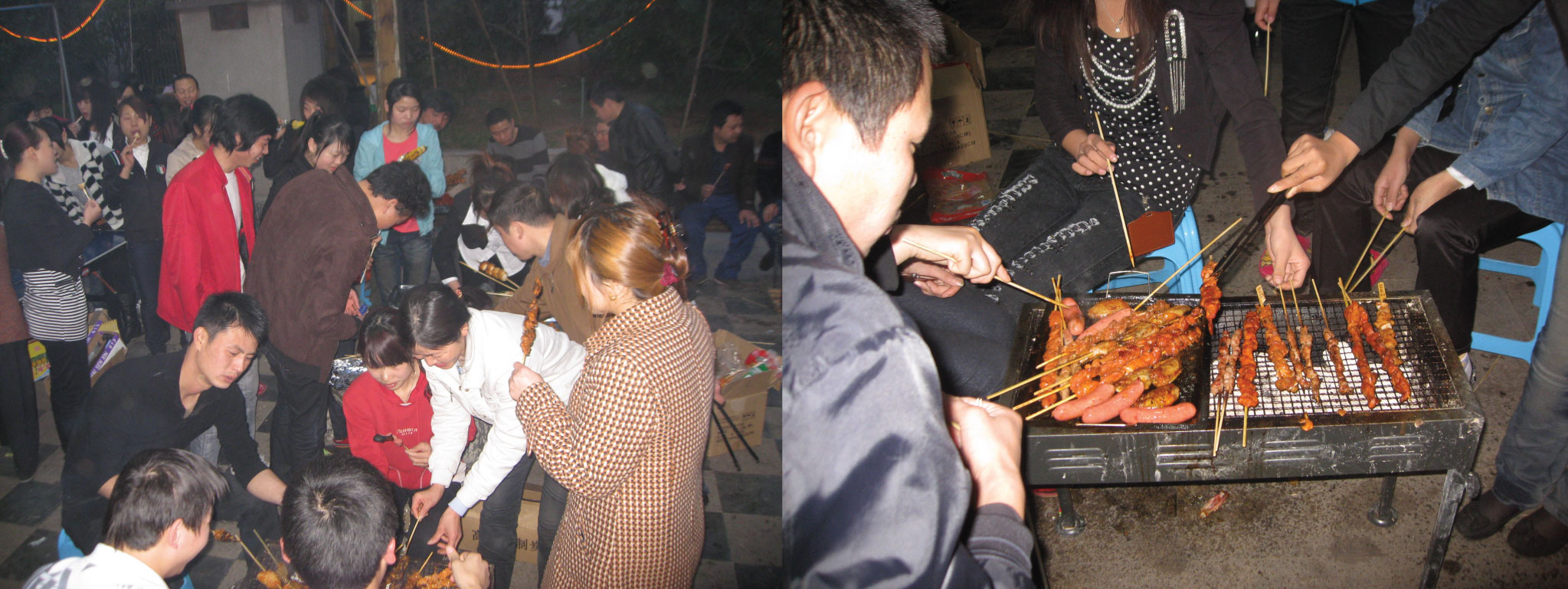 自己動(dòng)手，豐衣足食，大家都來(lái)烤咯